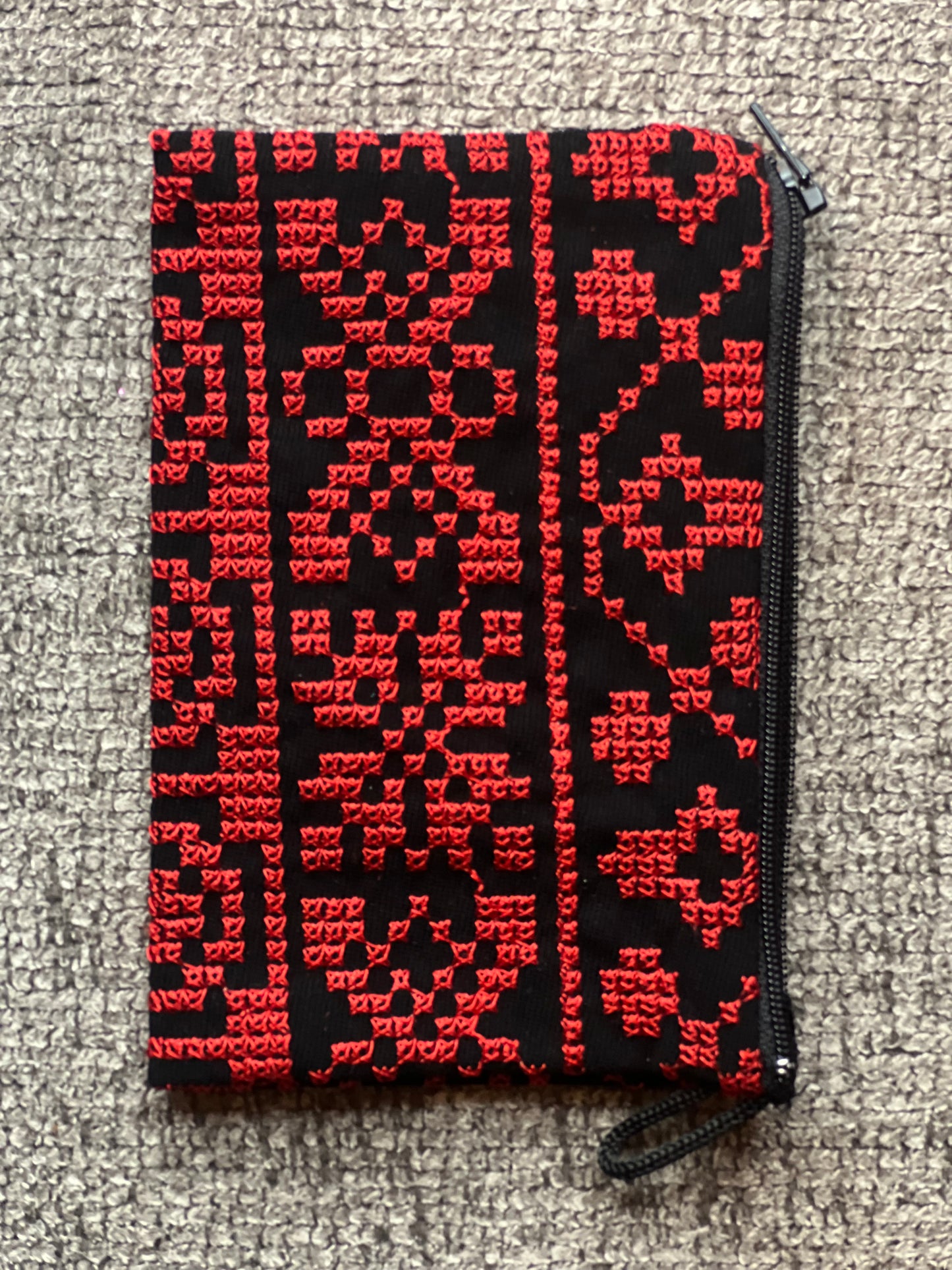 Tatreez (Embroidered) Zip Coin wallet