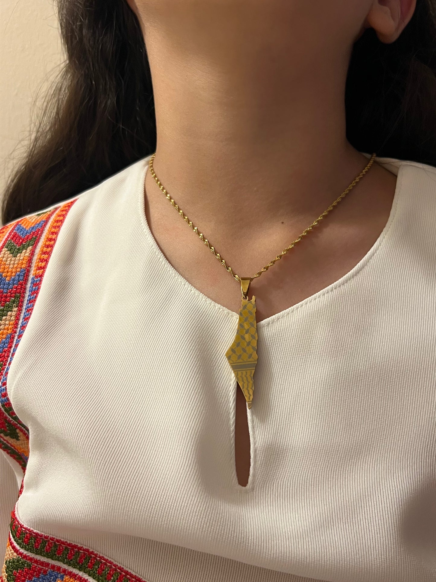 Kuffiyeh Necklace