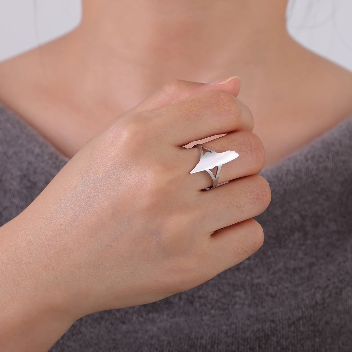 Palestine "filled" Map Ring