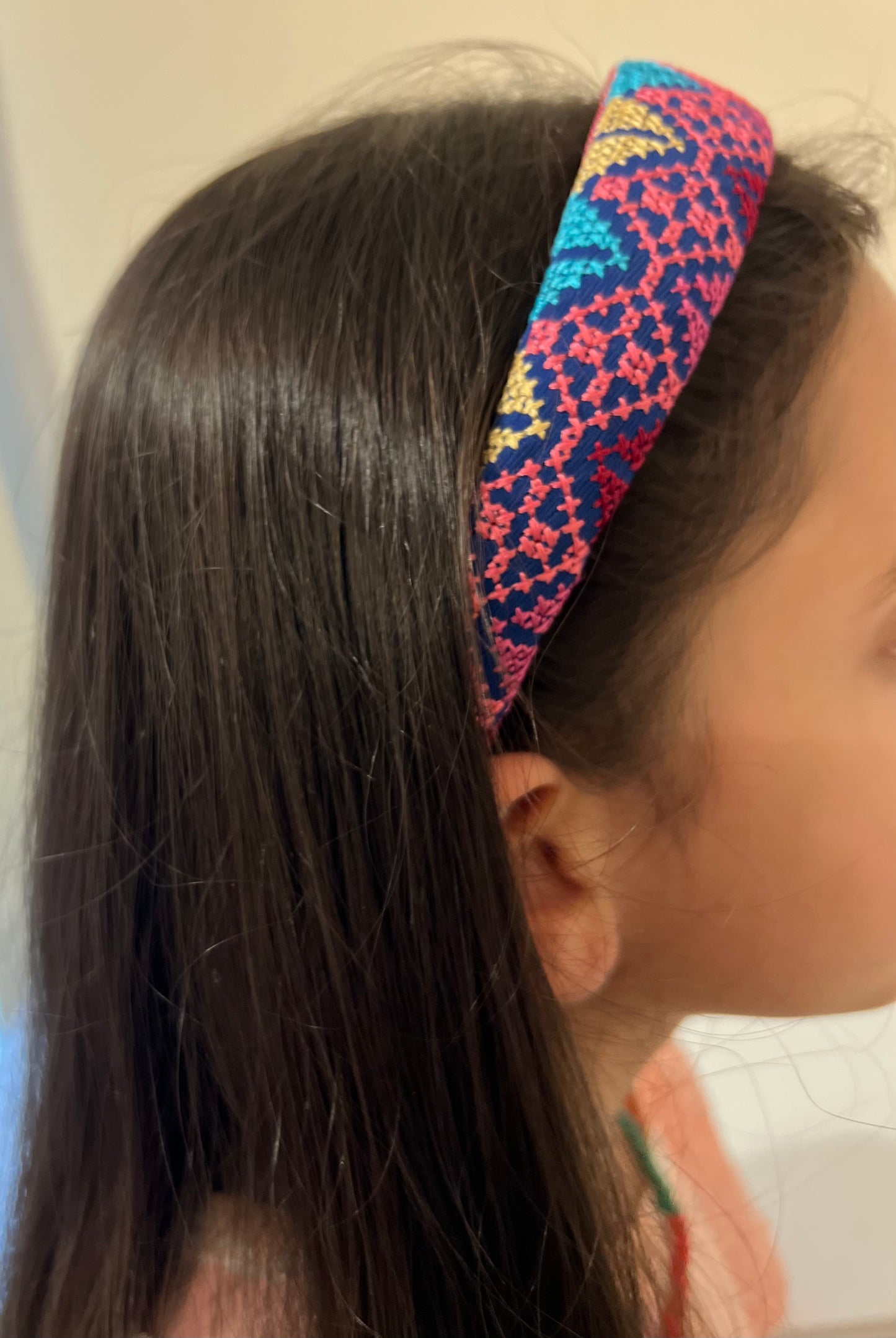 Embroidered Tatreez Headband for Youth & Adults