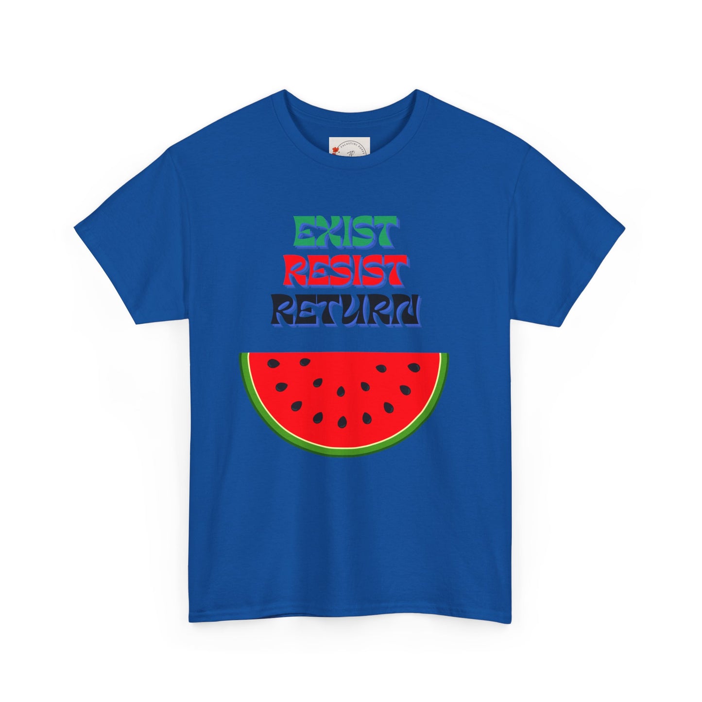 Adult Unisex Palestine Watermelon Short sleeve tee