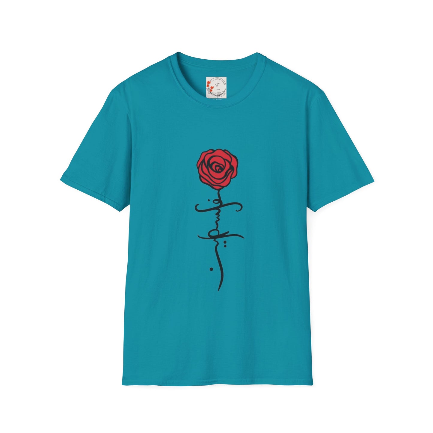 Adult Unisex Falastini Poppy Softstyle T-Shirt