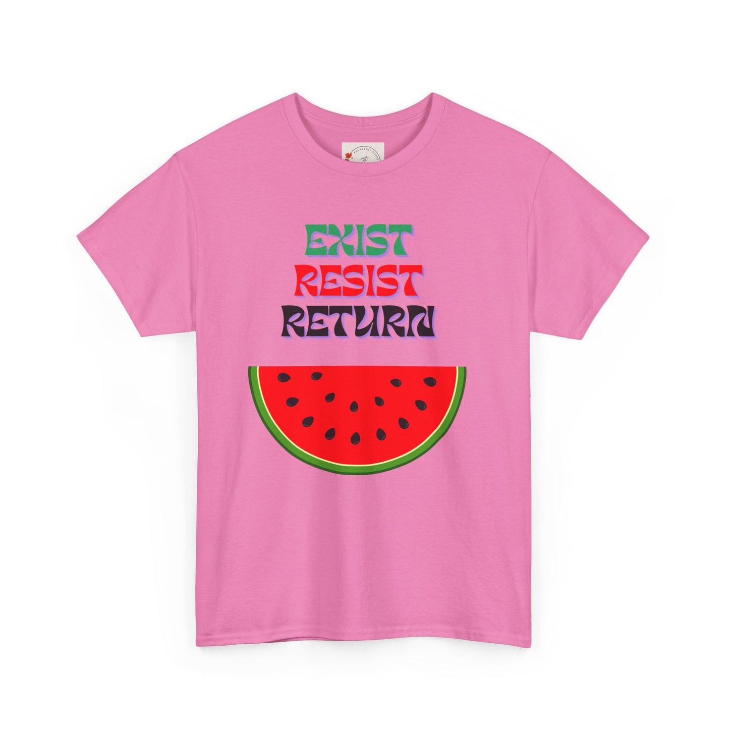 Adult Unisex Palestine Watermelon Short sleeve tee