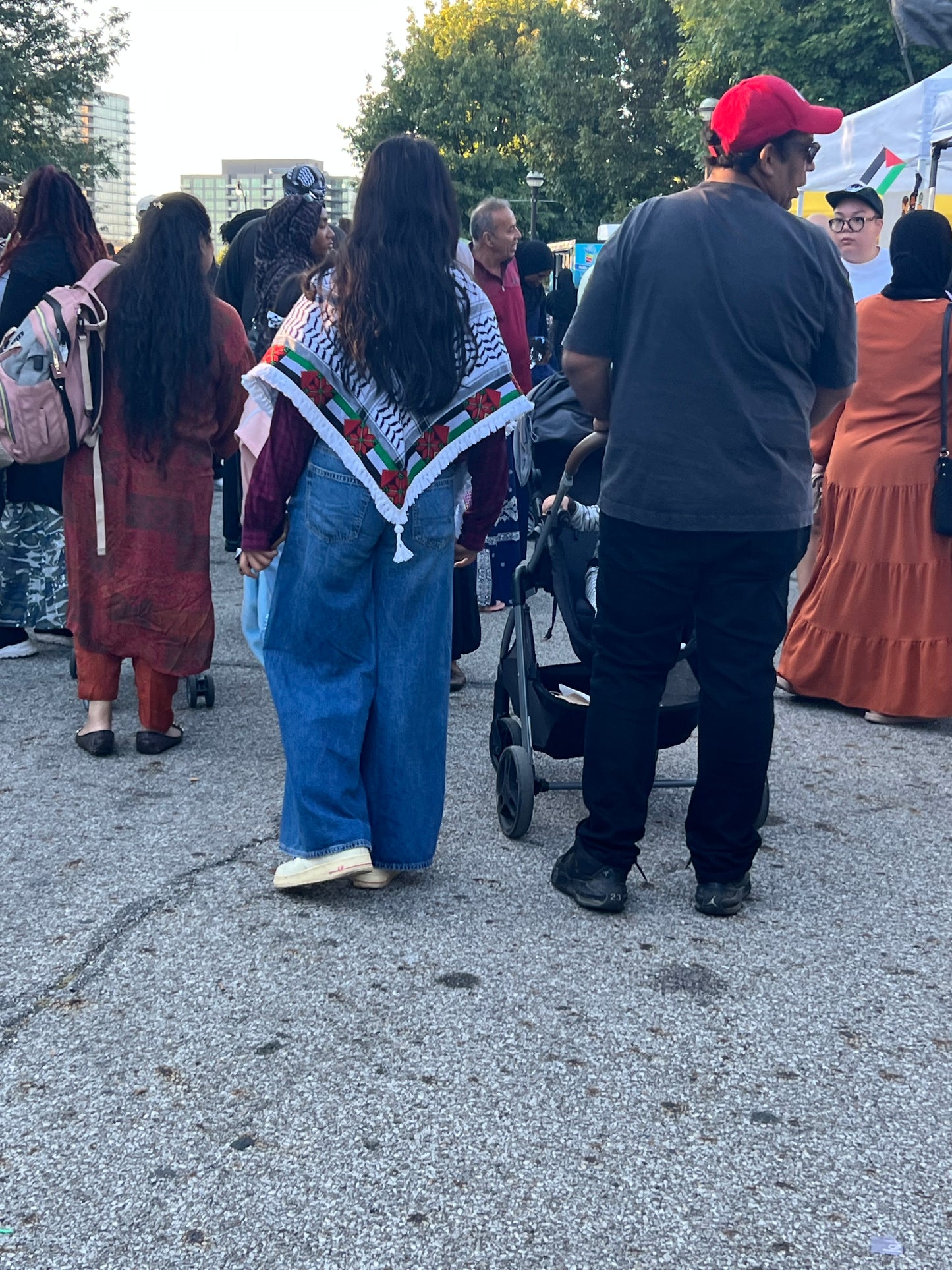 Palestine flag Kuffiyah