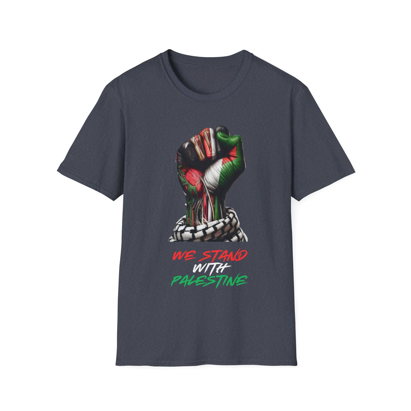 Adult Unisex "We Stand with Palestine" T-Shirt