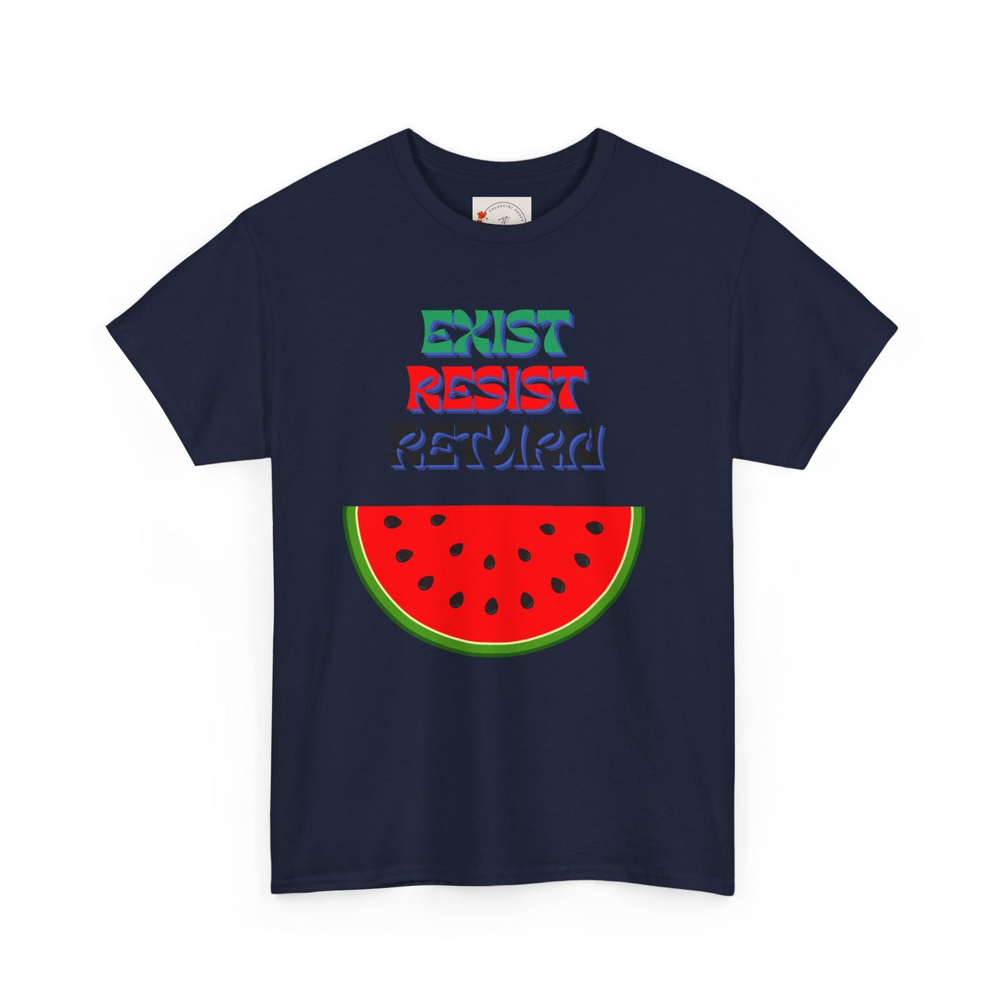 Adult Unisex Palestine Watermelon Short sleeve tee