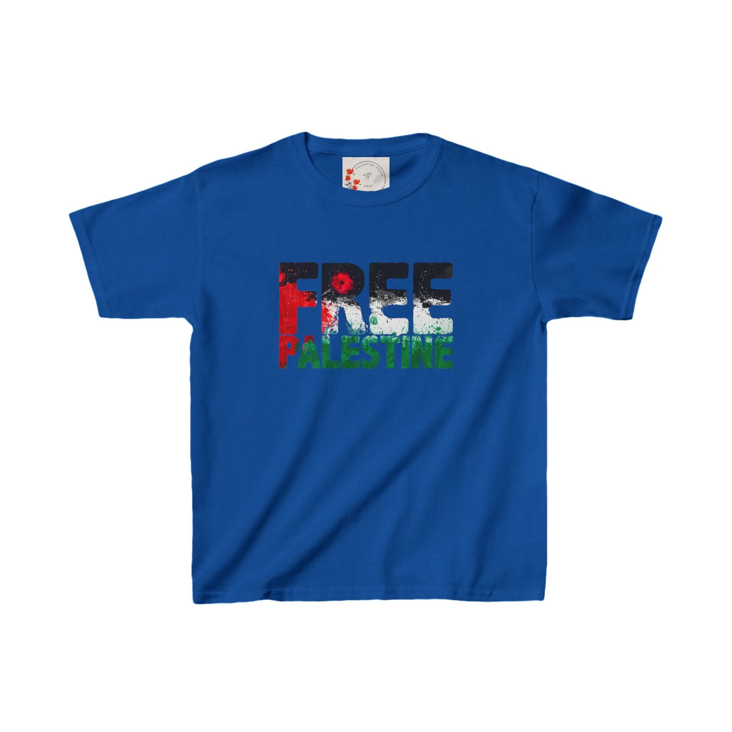 Kids FREE PALESTINE Short Sleeve Tee