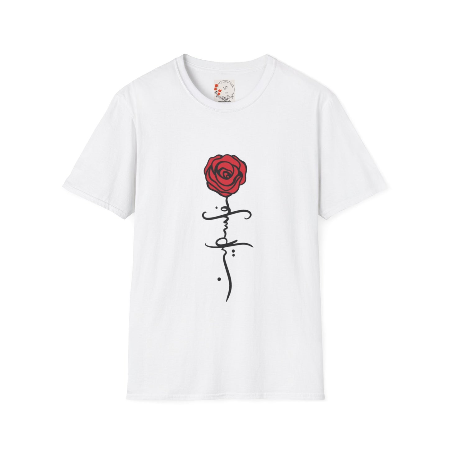 Adult Unisex Falastini Poppy Softstyle T-Shirt