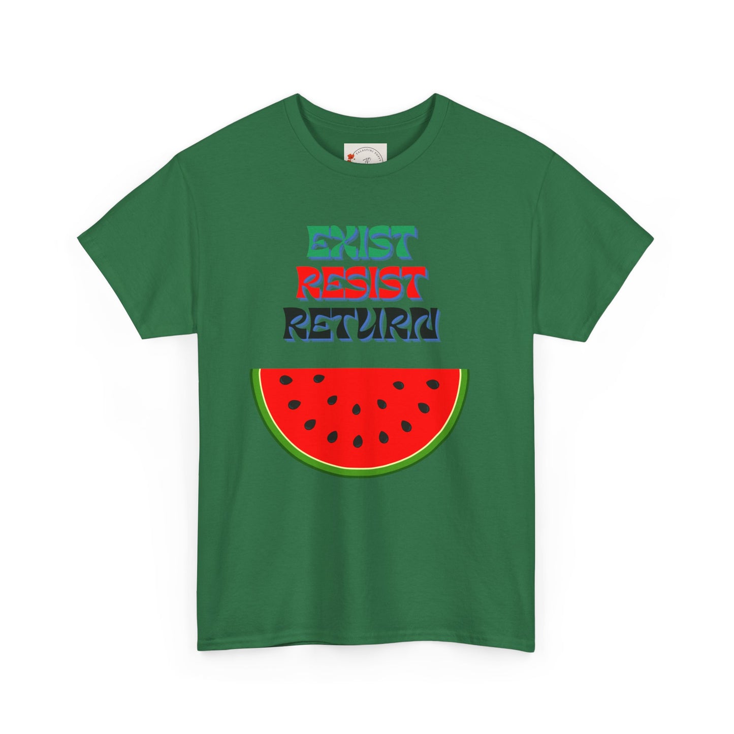 Adult Unisex Palestine Watermelon Short sleeve tee