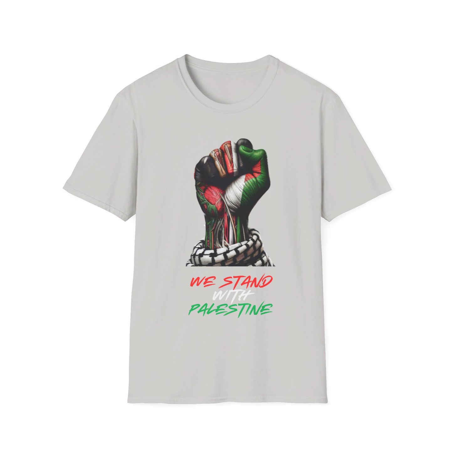 Adult Unisex "We Stand with Palestine" T-Shirt