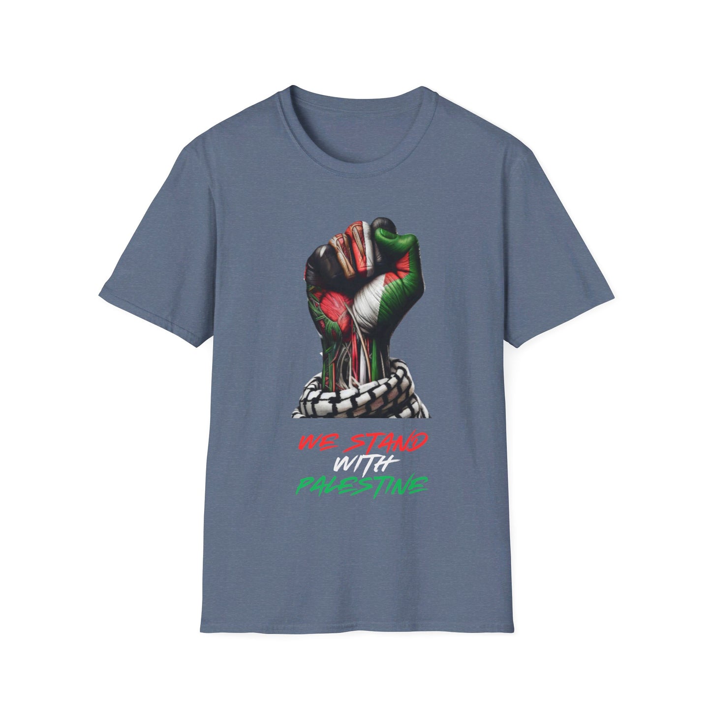 Adult Unisex "We Stand with Palestine" T-Shirt