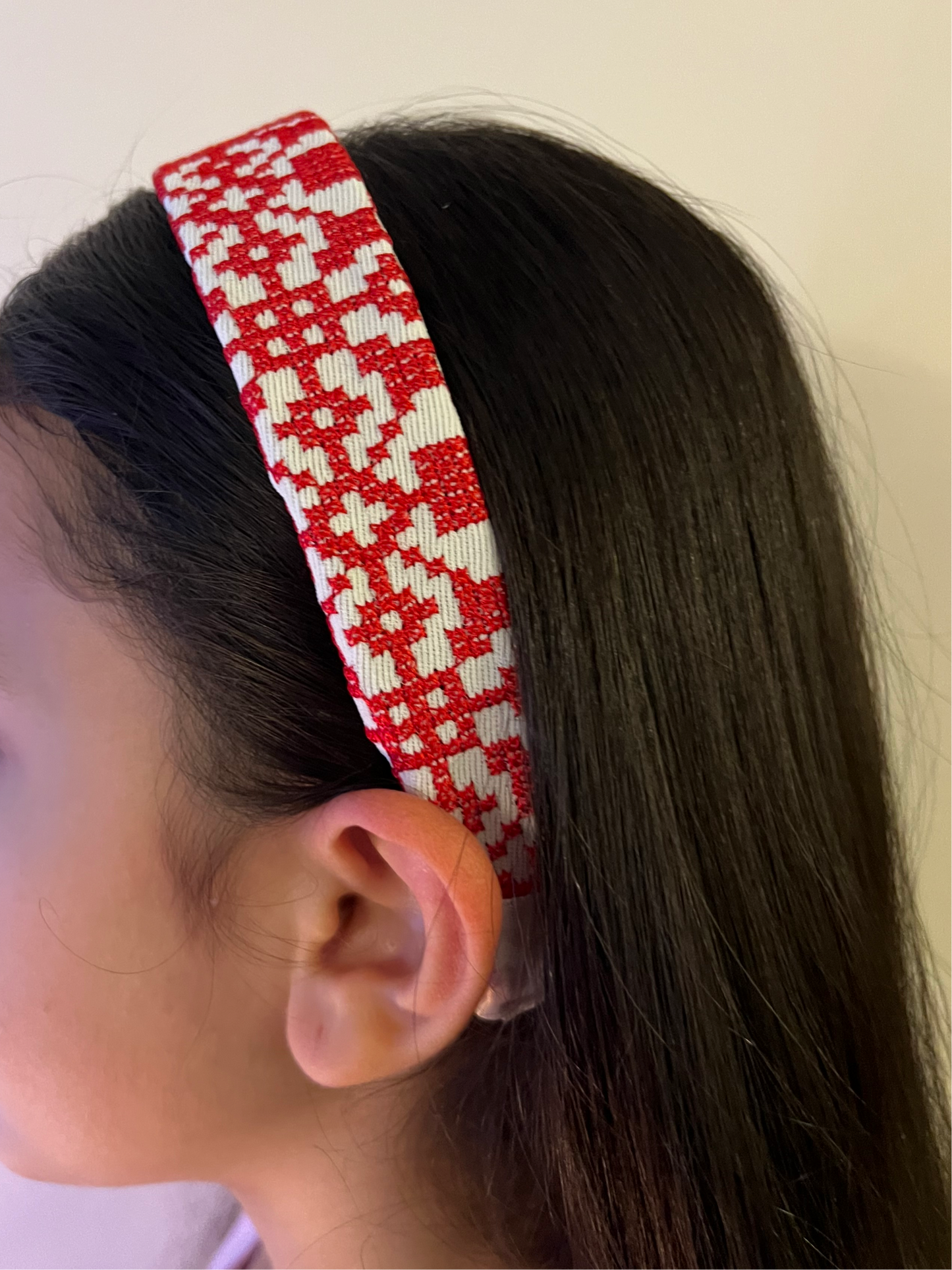 Embroidered Tatreez Headband for Youth & Adults