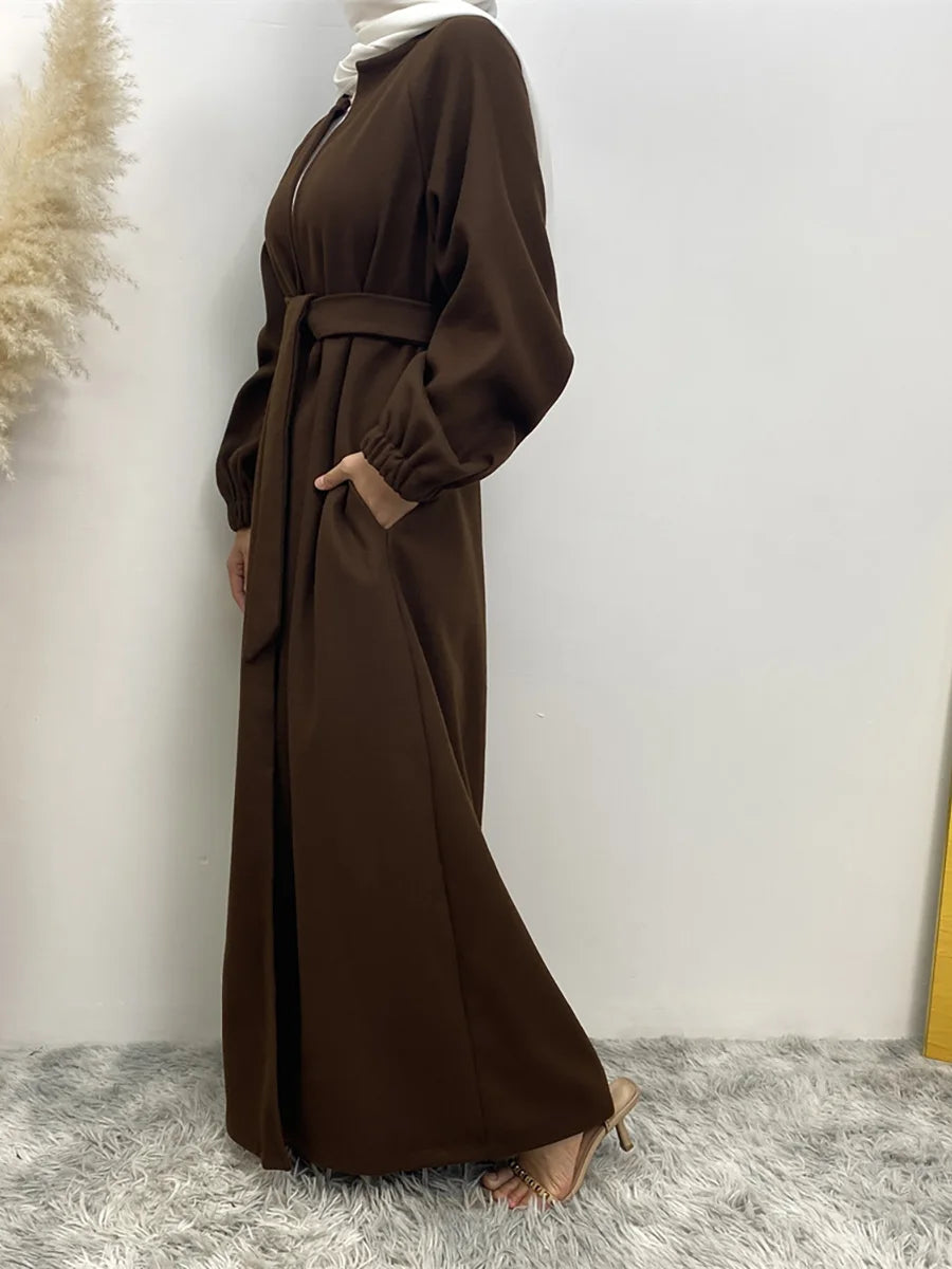 Winter Kimono Abaya